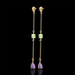 Boucles d'oreilles elinor - or jaune 9 carats