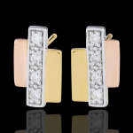 Boucles d'oreilles erina - trois ors - trois ors 9 carats