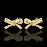 Boucles d'oreilles noeuds carlotta - or jaune 9 carats