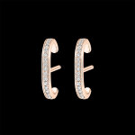 Boucles d'oreilles piercing hélix pavées fraîcheur - mini ellis - or Boucles d'oreilles piercing hélix pavées fraîcheur - mini ellis - or