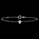 Bracelet fracheur - alphe - or blanc 18 carats et diamants