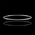 Bracelet jonc jungle sacre - diamants - or blanc 18 carats