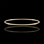 Bracelet jonc jungle sacre - diamants - or jaune bross 9 carats