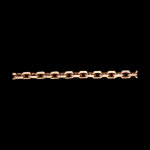 Chaîne forçat or rose 9 carats - 45 cm Chaîne forçat or rose 9 carats - 45 cm