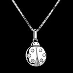 Cocci - grand mod�le - or blanc 18 carats