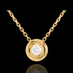 Collier calice or jaune 18 carats