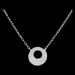 Collier fra�cheur - circulus - or blanc 18 carats