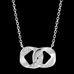 Collier regard d'orient - lia - or blanc 18 carats et diamants Collier regard d'orient - lia - or blanc 18 carats et diamants