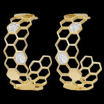 Croles rvlation - or jaune 9 carats et diamants
