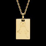 Mdaille christ variation - or jaune 18 carats