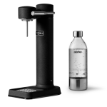 Appareil  gazifier noir mat avec une bouteille en pet recyclabl. . . 745002