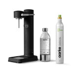Appareil  gazifier noir mat avec une bouteille en pet recyclabl. . . 745011