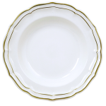 Assiette creuse 23. 2 cm filet or 751988