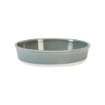 Assiette creuse gris oxyde cantine 20 cm 147568