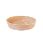 Assiette creuse rose buvard cantine 20 cm 147567