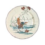 Assiette dessert 23. 2 cm martin pécheur grands oiseaux 753154 Assiette dessert 23. 2 cm martin pécheur grands oiseaux 753154