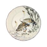 Assiette dessert 23. 2 cm oies cendrées grands oiseaux 753151 Assiette dessert 23. 2 cm oies cendrées grands oiseaux 753151
