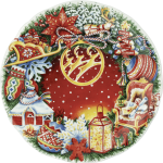 Assiette de noël colector féérie noël 2025 754109 Assiette de noël colector féérie noël 2025 754109