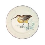 Assiette plate 26. 3 cm bcasse grands oiseaux 753133
