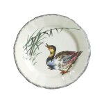 Assiette plate 26. 3 cm canard grands oiseaux 753137