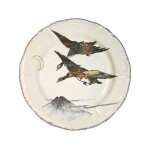 Assiette plate 26. 3 cm canard en vol grands oiseaux 753139