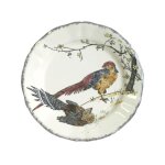 Assiette plate 26. 3 cm faisan dore grands oiseaux 753141