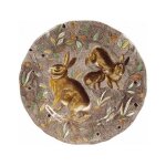 Assiette plate 26. 3 cm lapin rambouillet 753221