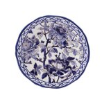 Assiette plate 27. 4 cm pivoines bleues pivoines bleues 753189