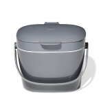 Bac  compost de cuisine gris 6, 6 l 227427