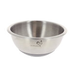 Bassine 1 / 2 sphrique  20 cm en inox avec fond anti drapant en . . . 130238
