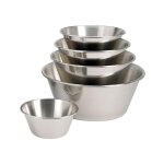 Bassine patissiere fond plat s / anses 24 130481