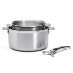 Batterie de 2 casseroles / faitouts 16 - 20cm + poignee amovible alch. . . 730698