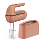 Batteur lectrique - quickmix go - rouge argile 150728