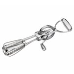 Batteur  manivelle 'tradition'en inox pour blancs en neige 154105