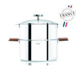 Biome: cuisson saine avec thermomètre intégré anses olivier 20 cm 725148 Biome: cuisson saine avec thermomètre intégré anses olivier 20 cm 725148