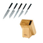 Bloc couteaux avec 5 couteaux japan chef 121372