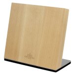 Bloc couteaux en bois de hêtre posable aimante 725588 Bloc couteaux en bois de hêtre posable aimante 725588