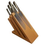 Bloc  couteaux en htre aimant tout quip de 4 ctx + 2 ctx ste. . . 121442