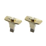 Bloc poign�e or pour tables platex montants dor�s 189709