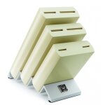 Bloc vide pour 6 couteaux classic ikon blanc 280414