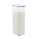 Boite de conservation rectangulaire 1. 8 litre en verre avec couve. . . 164789