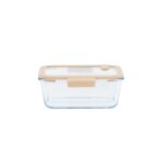 Boite rectangulaire avec valve vide d'air - 800 ml 164764