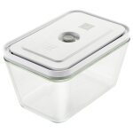Bote en verre rectangulaire large 1600 ml pour pompe sous - vide f. . . 142337