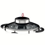 Bouchon en inox cuve patissière 166519 Bouchon en inox cuve patissière 166519