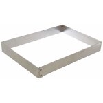 Cadre a entremets inox 36x26x4. 5 130702