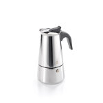 Cafetire italienne emilio, 2 tasses, acier inoxydable 144246