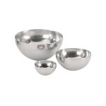 Calotte inox (demi - sphere)  10 cm 130479