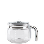 Carafe en verre avec poigne chrome pour machine  caf filtre d. . . 383166