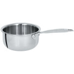 Casserole saucier haut 14 cm castel’pro 5 ply poignée fixe 725131 Casserole saucier haut 14 cm castel’pro 5 ply poignée fixe 725131