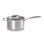 Casserole 16 cm inox classique avec poigne et couvercle 162287